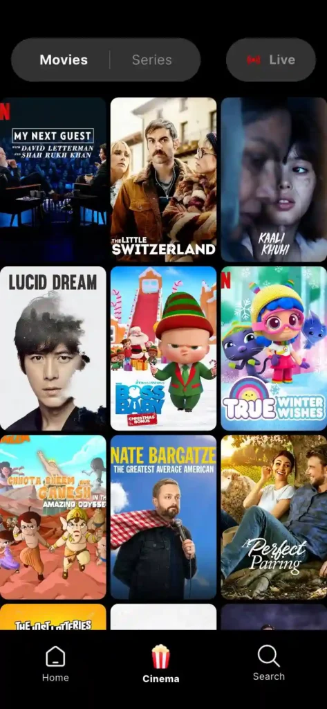 Monkey TV Movie App 3